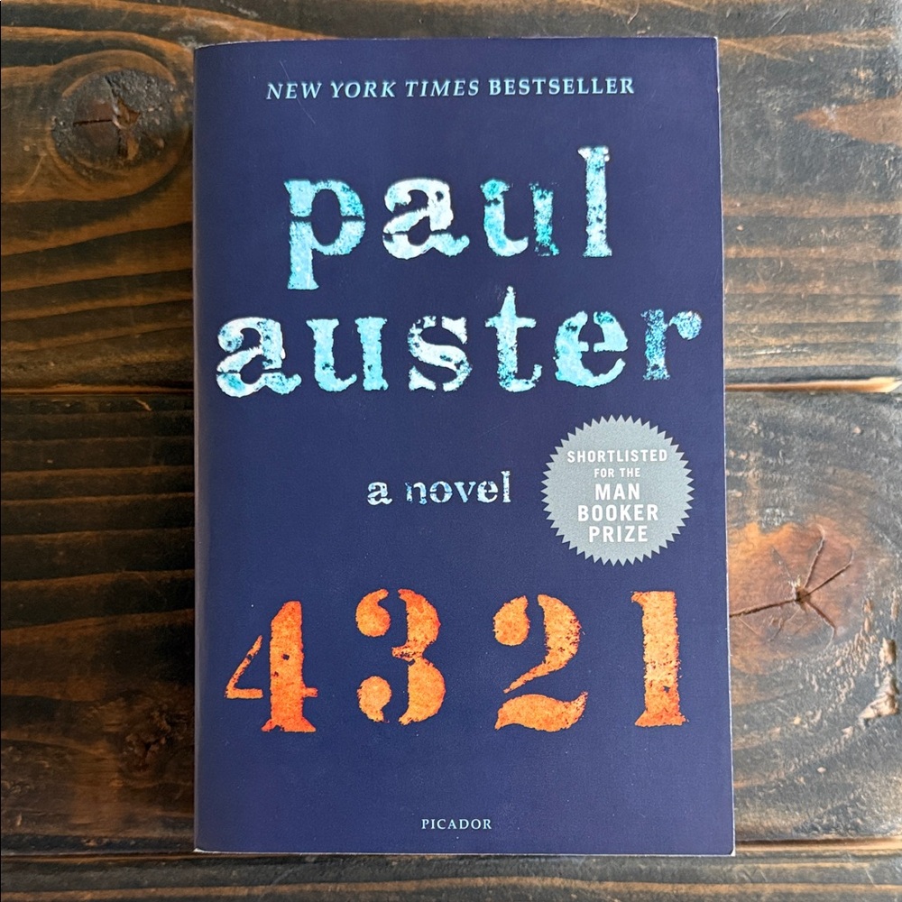 Paul Auster 4321 Novel